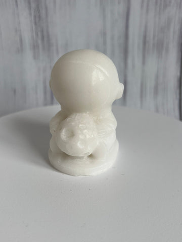 Witte jade spaceman