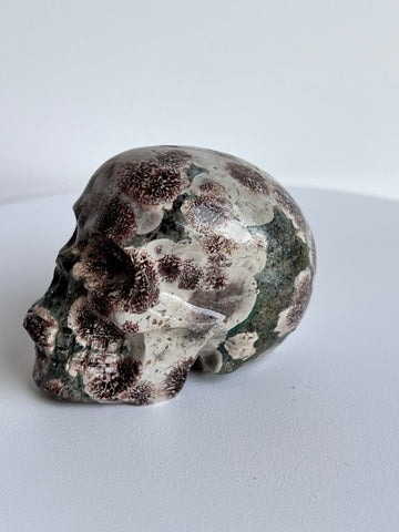 Groene bloemagaat 3.5cm