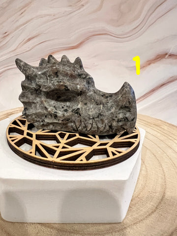 Larvikiet Drakenkop