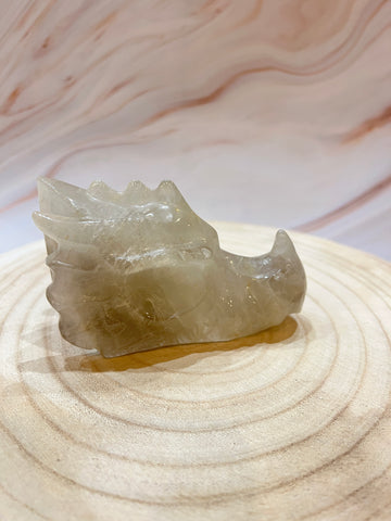 Rookkwarts Drakenkop 11 cm