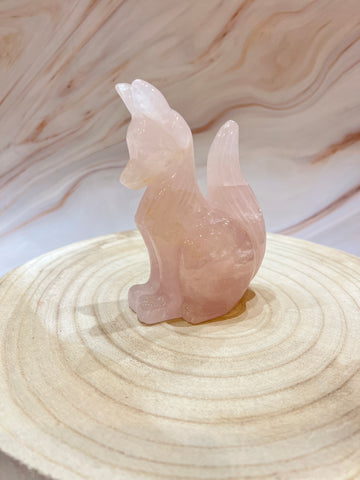 Rozenkwarts Vos 12.5 cm hoog