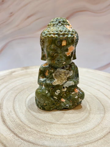 Buddha – Rainforest Jaspis