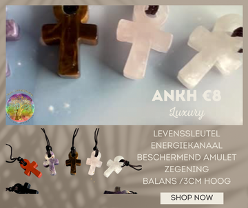 Ankh ketting 3 cm